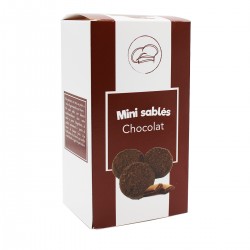 Mini sablés chocolat - boîte de 200g