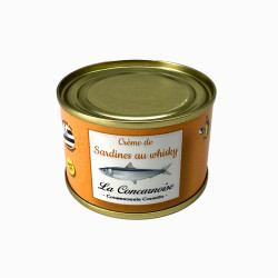 Crème de sardines au whisky 