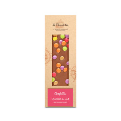 Tablette Chocolat au Lait Confettis 90g