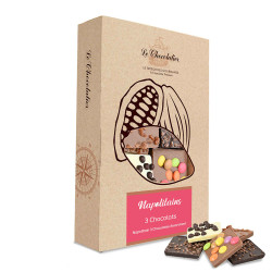 Napolitains Assortiment 3 Chocolats 160g