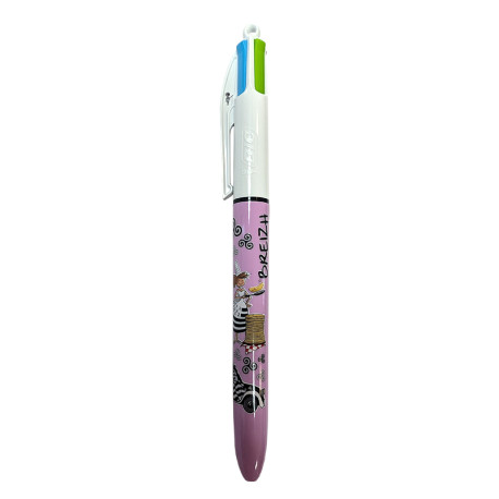 Bic 4 Couleurs – Édition Bretagne Rose