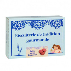 Galettes Framboise - Boîte carton 300g