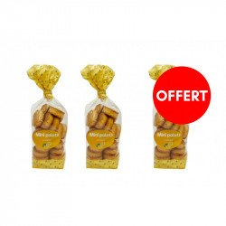 2 sachets mini palets citron achetés, le 3ème OFFERT