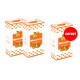 2 boîtes mini palets mandarine, la 3ème offerte
